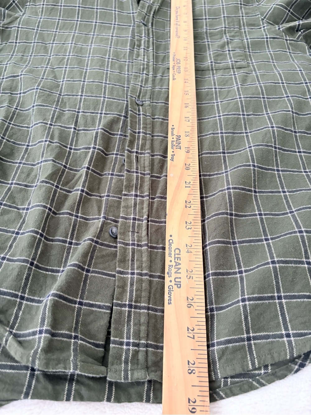 Fjallraven Men’s Flannel Shirt - Forest Green - M - Picture 8 of 8